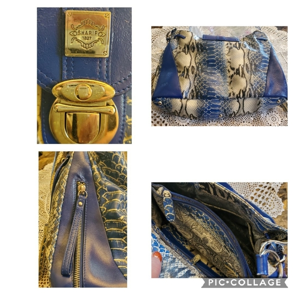 Original By Sharif Bag with Makeup Case - Picture 2 of 6